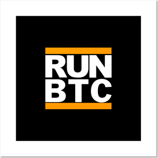 RUN BTC Posters and Art